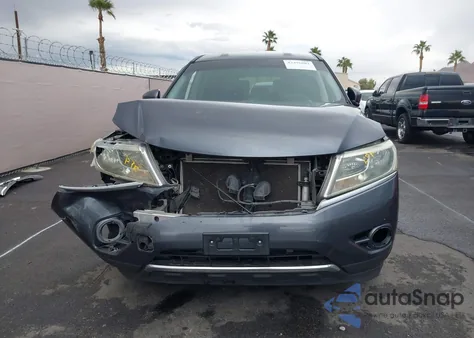 2014 Nissan Pathfinder S z USA, uszkodzony, nr VIN 5N1AR2MN7EC693601